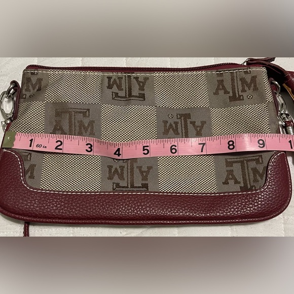 Texas A&M Aggies handbag purse from Sandol with strap - Picture 11 of 12